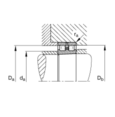 �A���L���S�� NN3088-AS-K-M-SP, ����(j��) DIN 5412-4 ��(bi��o)��(zh��n)����Ҫ�ߴ�, �Ƕ�λ�S��, �p�У����F�����F�� 1:12 ���ɷ��x, �����ּ����pС�ď����(n��i)����϶�����ƹ���